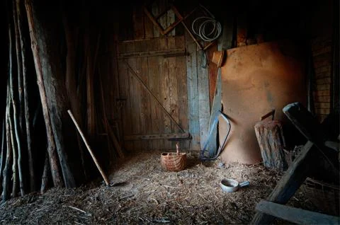 Old barn Stock Photos