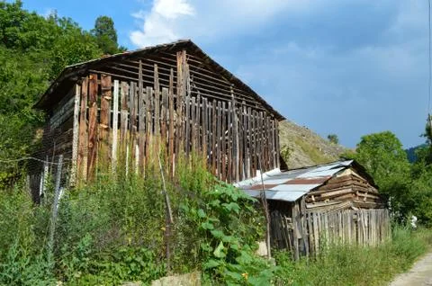 An old barn 写真素材
