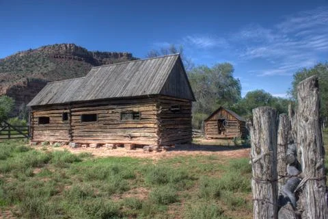 The old barn Stock Photos