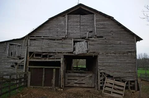 Old barn. Stock Photos