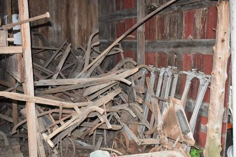 Old Barn Wears Foto stock