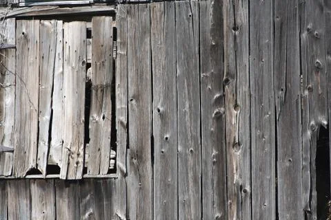 Old barn window Stock Photos
