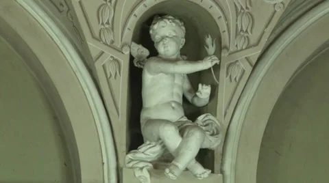 Old baroque architecture Stock-Footage 37259261