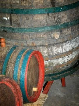 Old barrels Stock Photos