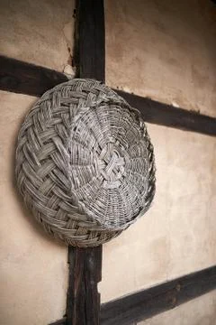 Old basket Foto stock