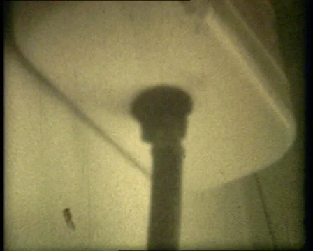 Old Bathroom flush Video stock 29864239