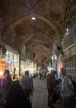 Old Bazaar, Tabriz, Iran Foto stock