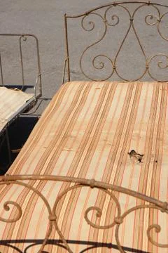 Old beds Stock Photos