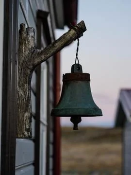 Old bell landscape Foto stock