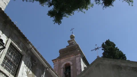 Old bell tower Stock Footage 24849809