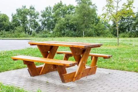 An old bench Stock Photos