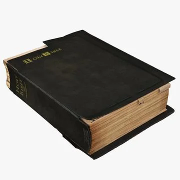 Old Bible 3D Model
