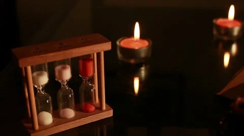 Old bible in half-light (tracking motion) Stock Footage 8668465