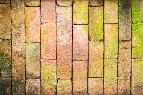 Old bick wall background Foto stock