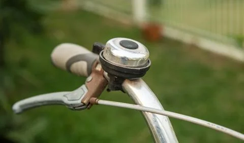 Old bicycle part. Stock Photos