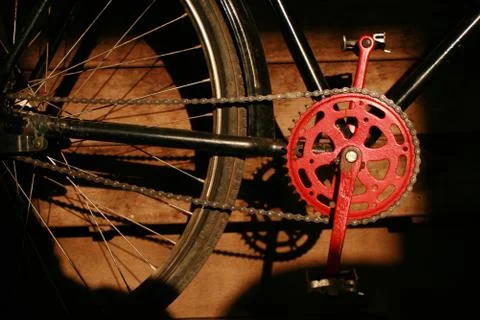 Old bicycle Stock Photos