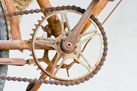 Old bicycle Stock Photos