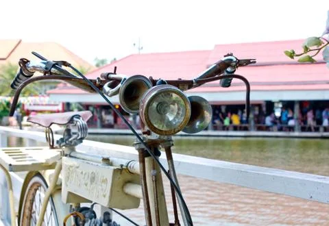 Old bicycle Stock Photos