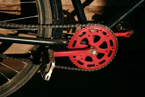 Old bicycle Foto stock