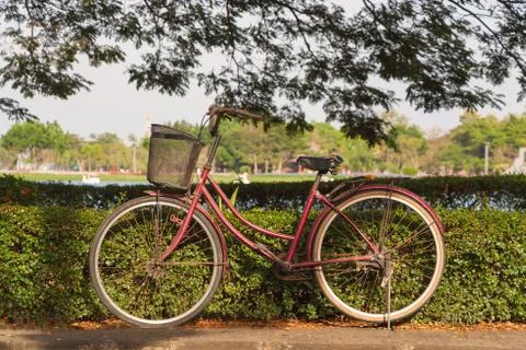Old bicycle Stock Photos