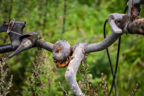 Old bicycle Stock Photos