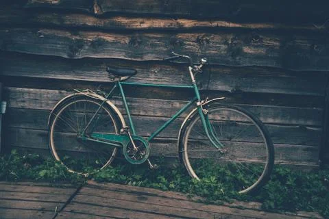 Old bicycle Stock Photos