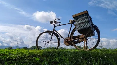 An old bicycle Stock Photos