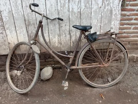 Old bicycle Stock Photos