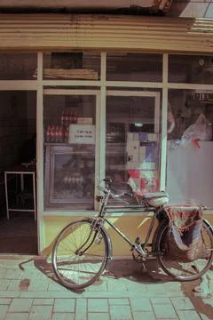 Old bicycle Stock Photos