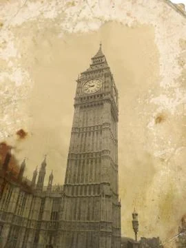 Old big ben Stock Photos