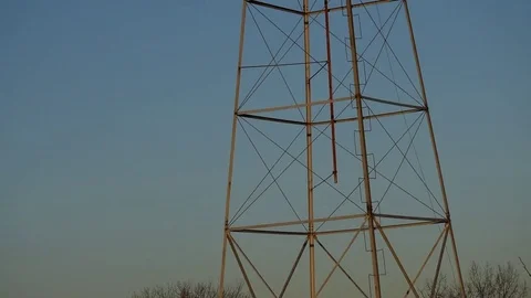 Old big windmill Video stock 71210816