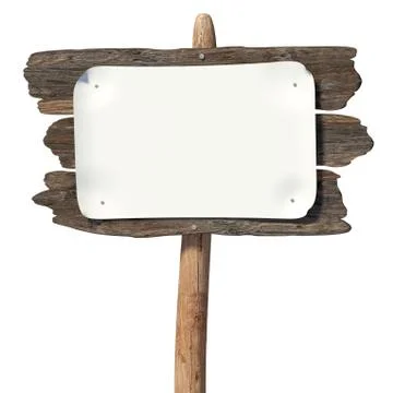 Old billboard Stock Illustration