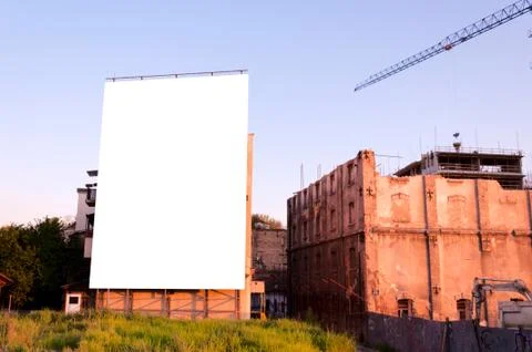 Old billboard Foto stock