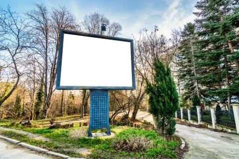 Old billboard Stock Photos