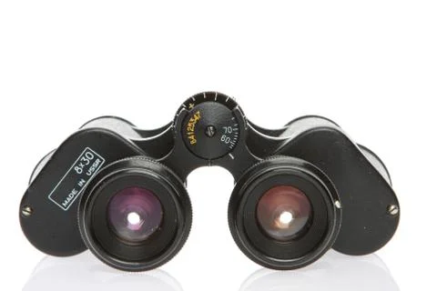 Old binocular Stock Photos