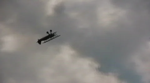 Old biplane Vidéo 291394