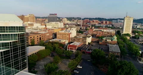 The old Birmingham skyline Stock Footage 156527237