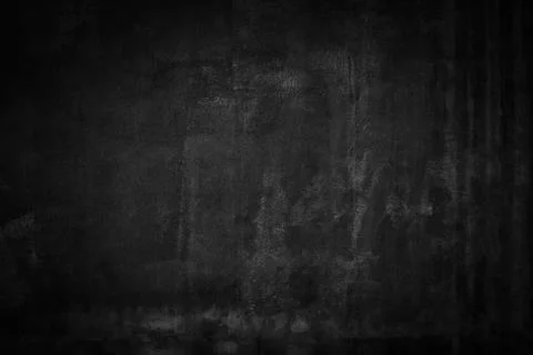 Old black background. Grunge texture. Dark wallpaper. Blackboard. Chalkboard Stock Photos