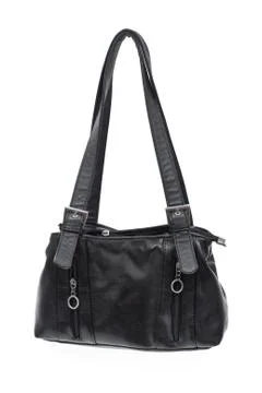 Old black bag Stock Photos