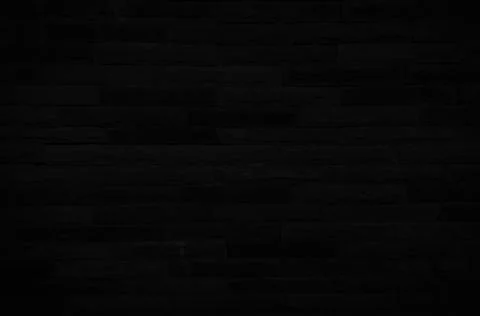 Old black brick wall texture for background with copy space for design. dark  Stock-Fotos