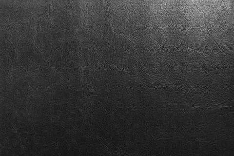 Old black leather texture Stock Photos
