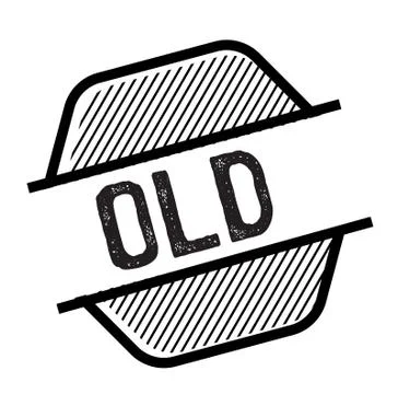 Old black stamp Stock Illustration