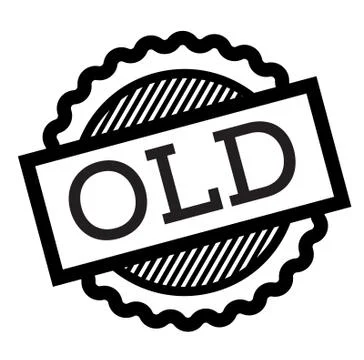 Old black stamp イラスト素材