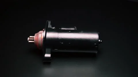 Old black starter Vidéo 244042563