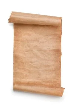 Old blank paper scroll Stock Photos