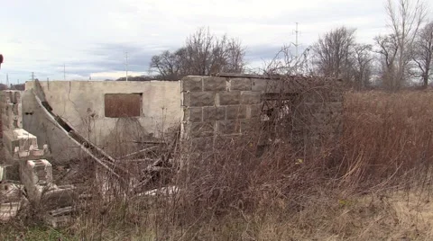 The Old Block Building Stock Footage 58323414