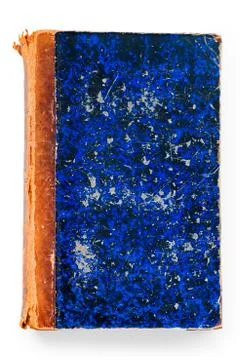Old blue book Foto stock