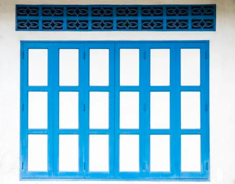 Old blue door 写真素材