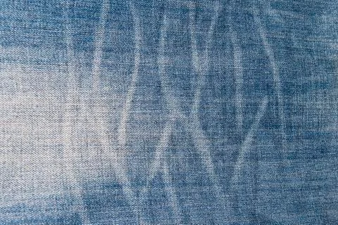 Old blue jeans pattern background Stock Photos
