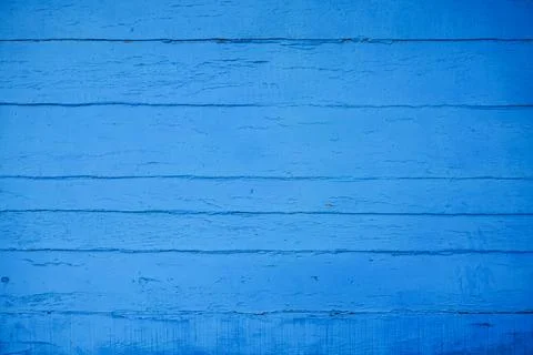 Old blue rustic dark grunge wooden texture - wood background banner Stock Photos